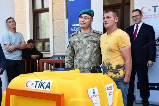 Mamuşa'da Türk Çiftçilere TİKA'dan Hayati Destek