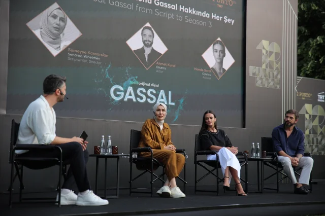 'Gassal' Dizisi TRT 12 Punto Etkinliğinde İlgi Odağı Oldu