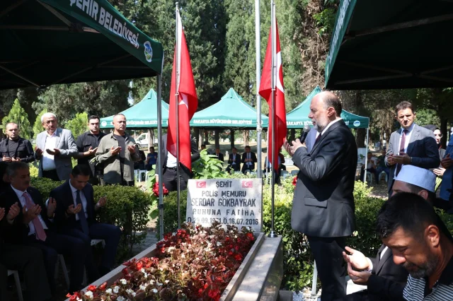 15 Temmuz Kahramanı Serdar Gökbayrak, Sakarya'da Onurlandırıldı