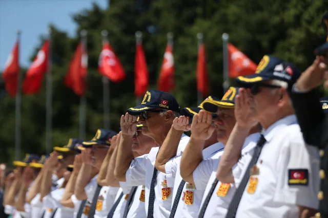 Çanakkale Anıtı'nda 15 Temmuz Şehitleri İçin Anma Töreni