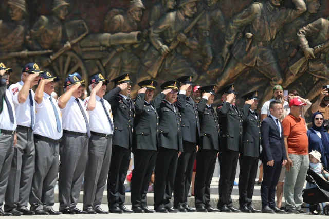 Çanakkale Anıtı'nda 15 Temmuz Şehitleri İçin Anma Töreni
