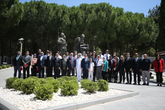 Çanakkale Anıtı'nda 15 Temmuz Şehitleri İçin Anma Töreni