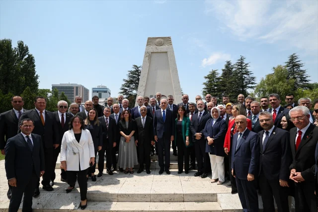 Anma Töreninde TBMM Başkanı Kurtulmuş'tan Duygu Dolu Anlar