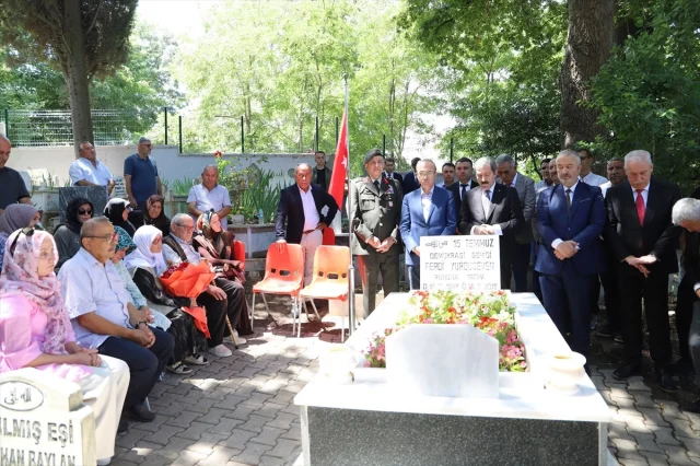 Şehit Ferdi Yurduseven Samsun'da Unutulmadı Yakınları Gözyaş...