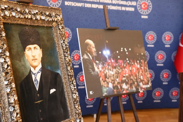 Viyana'da 15 Temmuz Demokrasi Günü Anmasında Unutulmaz Anlar