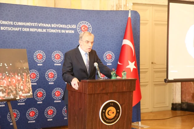 Viyana'da 15 Temmuz Demokrasi Günü Anmasında Unutulmaz Anlar