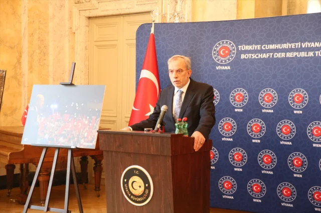 Viyana'da 15 Temmuz Demokrasi Günü Anmasında Unutulmaz Anlar