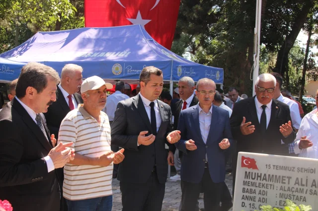 Samsun'da 15 Temmuz Şehitleri İçin Anlamlı Anma Töreni