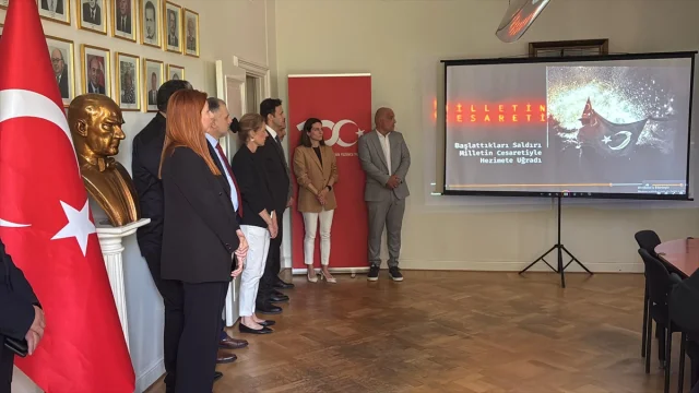 Stockholm'de 15 Temmuz Demokrasi ve Milli Birlik Günü Anması