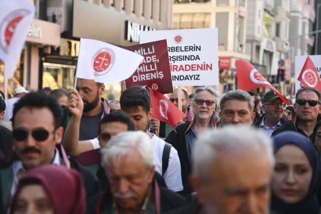 15 Temmuz’un 9. Yılında İstanbul 2 Nolu Barosu'ndan Anlamlı Yürüyüş