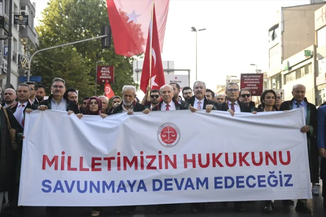 15 Temmuz’un 9. Yılında İstanbul 2 Nolu Barosu'ndan Anlamlı Yürüyüş