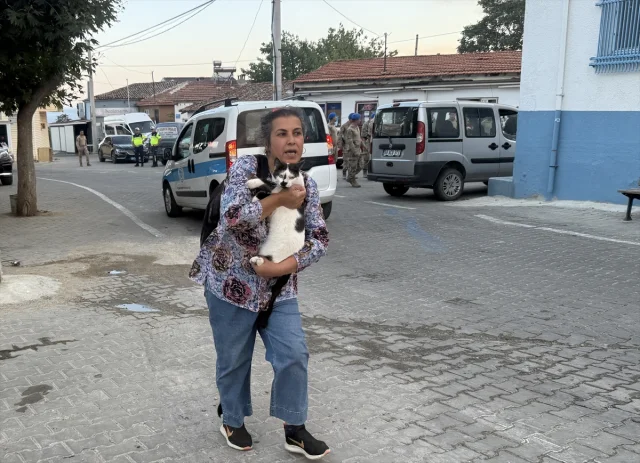 Tekirdağ'da Orman Yangınıyla Mücadele Devam Ediyor