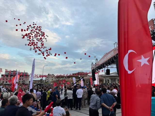 Anadolu'da 15 Temmuz Destanı Coşkuyla Anıldı