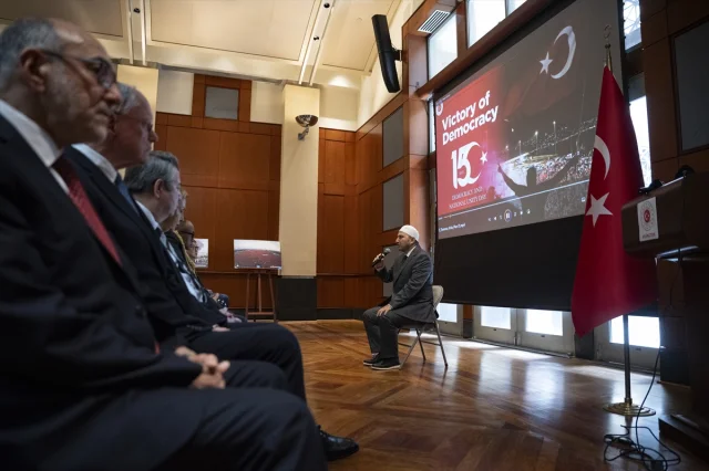 Washington'da 15 Temmuz Demokrasi ve Milli Birlik Günü Buluşması