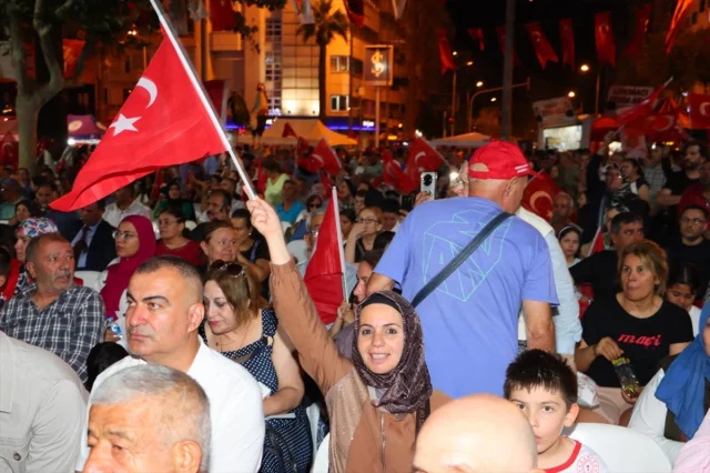Manisa, Aydın, Denizli ve Uşak'ta 15 Temmuz Anma Törenleri Yoğun Katılımla Gerçekleşti