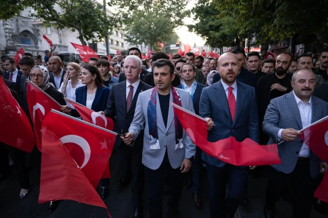 İstanbul'da 15 Temmuz Anma Etkinliği Coşkuyla Tamamlandı