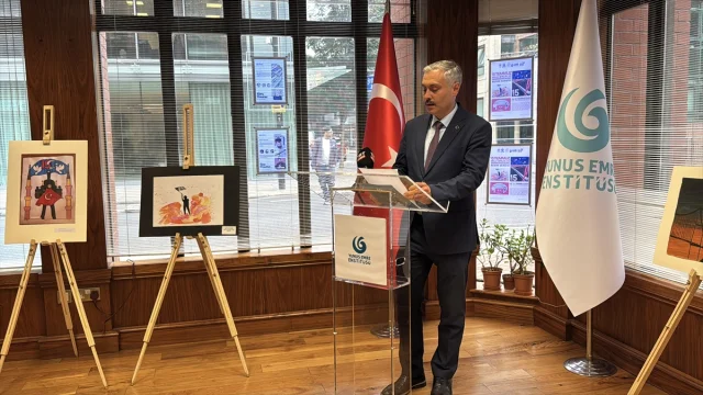 İngiltere'deki Türk Öğrenciler 15 Temmuz'u Resimlerle Yorumladı