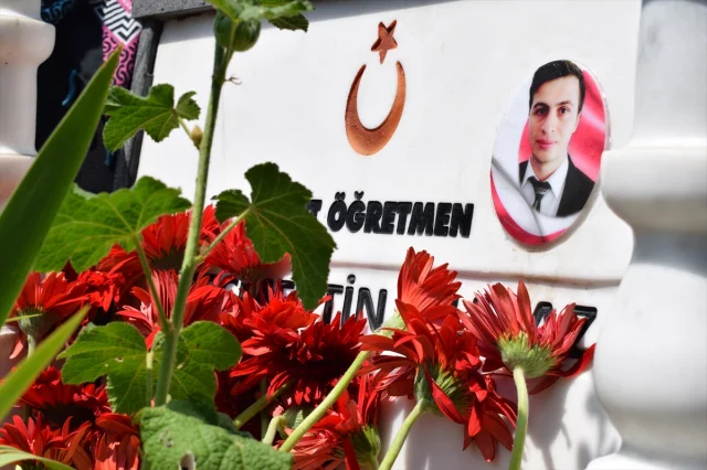 Gümüşhane'de Şehit Öğretmen Necmettin Yılmaz Gözyaşlarıyla Anıldı