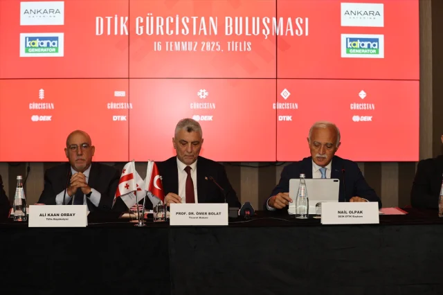 Ticaret Bakanı Bolat'tan Tiflis'te Kritik Görüşmeler