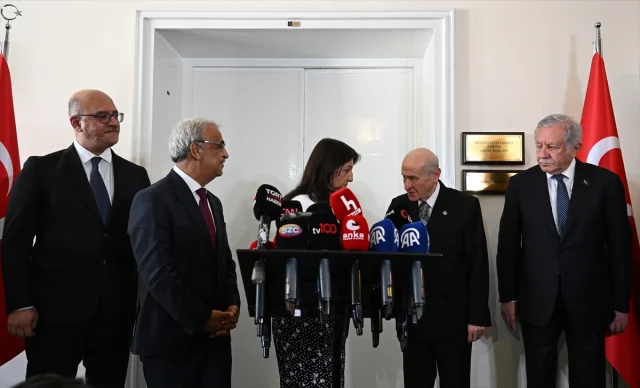 Devlet Bahçeli ve DEM Parti Karşılıklı Görüşmelerini Sürdürdü