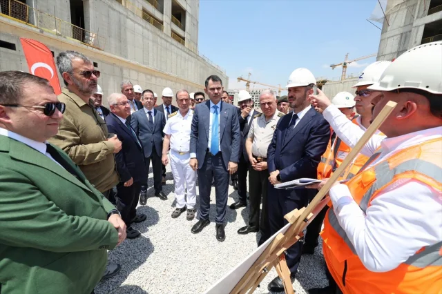 Bakanlar Güler ve Kurum'dan Ay Yıldız Yerleşkesine Özel İnceleme