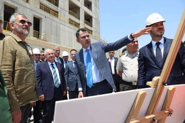 Bakanlar Güler ve Kurum'dan Ay Yıldız Yerleşkesine Özel İnceleme
