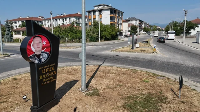 Düzce'de 15 Temmuz Şehidi Anısına Duygu Yüklü Tören