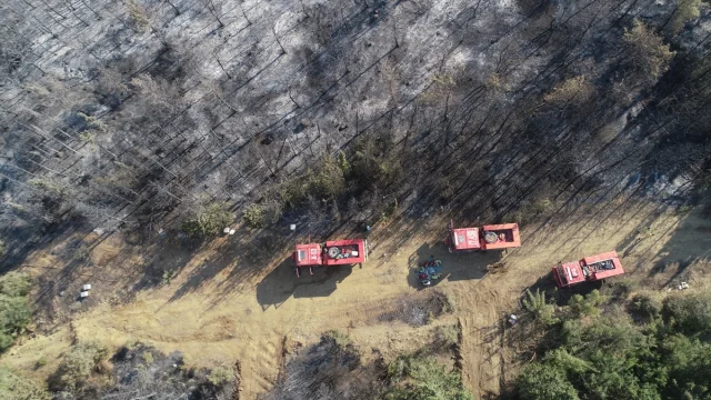 Tekirdağ’dan Çanakkale’ye Uzanan Büyük Yangının Etkileri Dronla Ortaya Çıktı