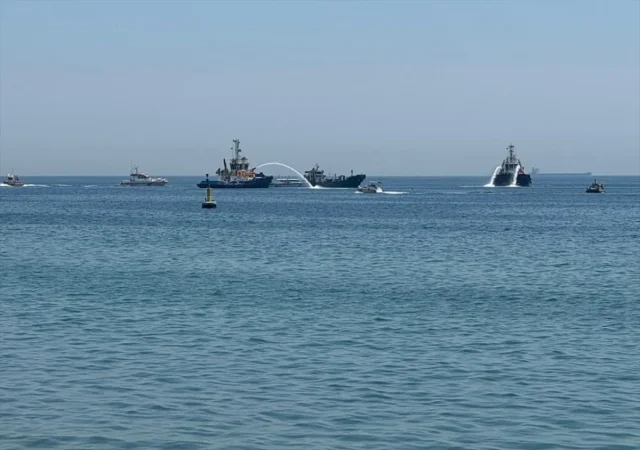 Ambarlı Limanı'nda Gemide Yangın Ardında Zararla Kaldı