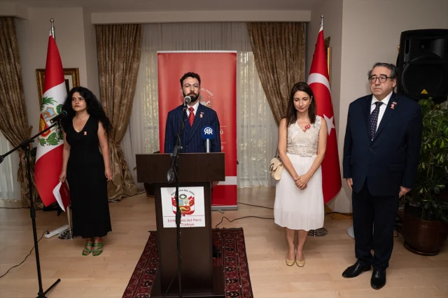 Ankara'da Peru'nun 75. Yılına Özel Görkemli Kutlama