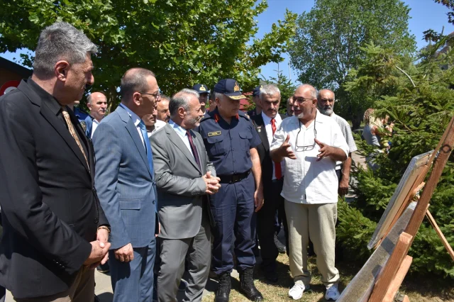 Trabzon'da Filografiyle 15 Temmuz Şehitleri Anıldı