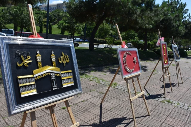Trabzon'da Filografiyle 15 Temmuz Şehitleri Anıldı