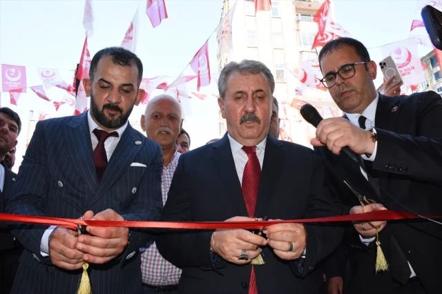 Mustafa Destici Samsun'da Teröre Karşı Açıklamalarda Bulundu