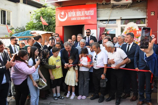 Mustafa Destici Samsun'da Teröre Karşı Açıklamalarda Bulundu