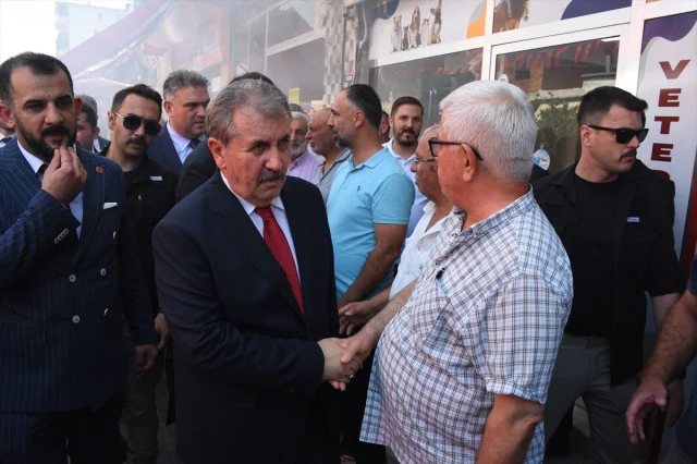 Mustafa Destici Samsun'da Teröre Karşı Açıklamalarda Bulundu