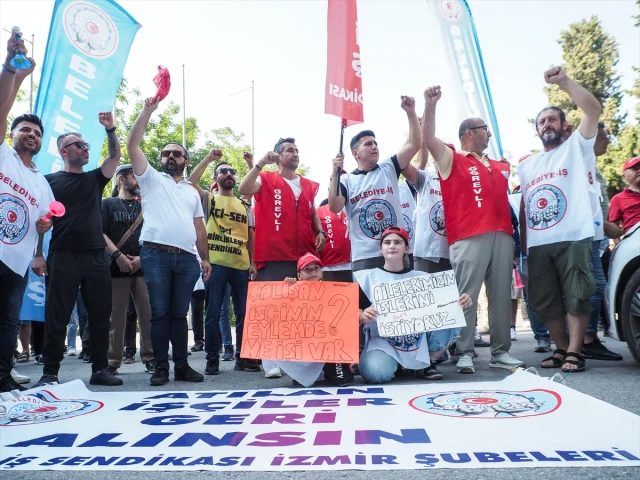 İzmir’de İşçi Eylemi Uzlaşmayla Sona Erdi
