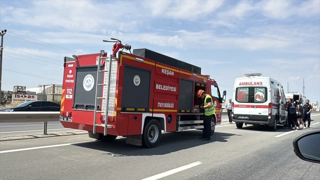 Edirne'de Korkunç Trafik Kazası: 6 Kişi Yaralandı