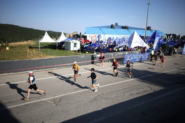 Uludağ'da Adrenalin Dolu Anlar: Ultra Trail Başladı