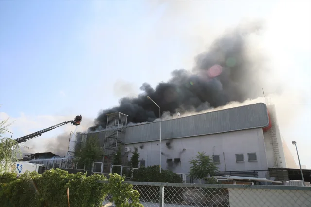 Malatya'da Hırdavat Mağazasında Çıkan Yangın Panik Yarattı