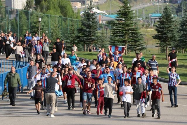 Trabzonspor'dan Taraftara Coşkulu Buluşma