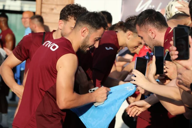 Trabzonspor'dan Taraftara Coşkulu Buluşma