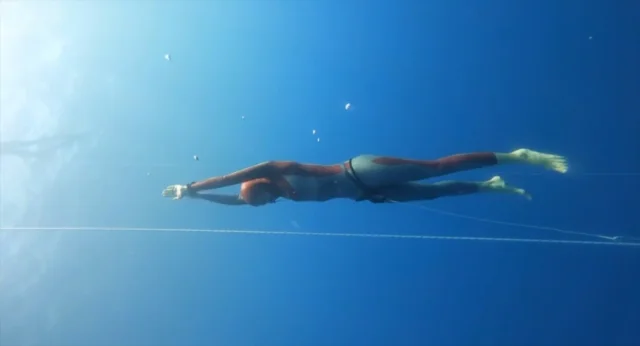 Birgül Erken'den Serbest Dalışta Türkiye Rekoru