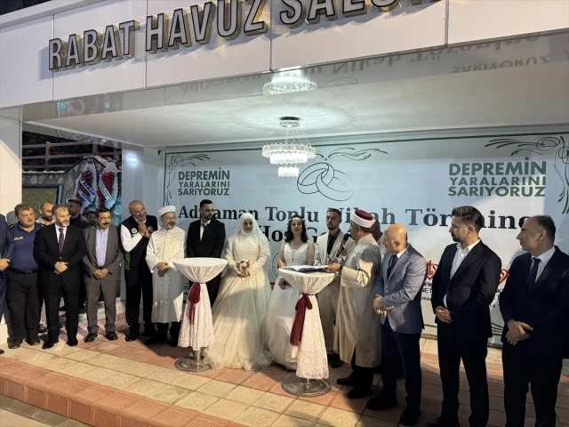 Adıyaman'da Toplu Nikah: Diyanet Başkanı Erbaş'tan Aileye Vurgu