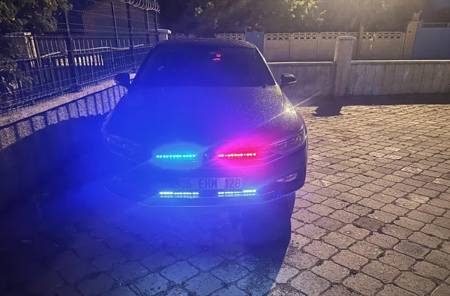 Çorum'da Yetkisiz Çakar Kullanımı Cezasız Kalmadı