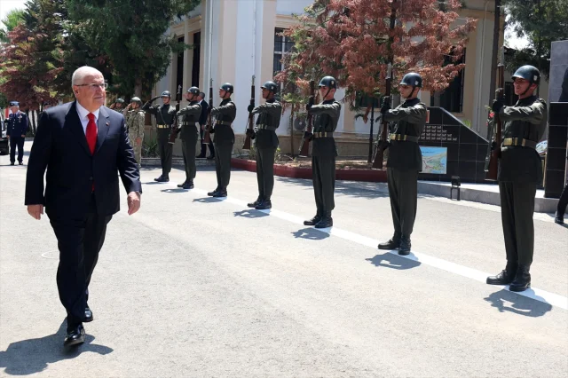 Milli Savunma Bakanı Güler'in Kıbrıs Ziyaretinde Öne Çıkan Anlar