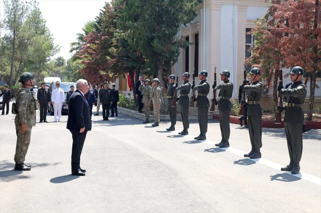 Milli Savunma Bakanı Güler'in Kıbrıs Ziyaretinde Öne Çıkan Anlar