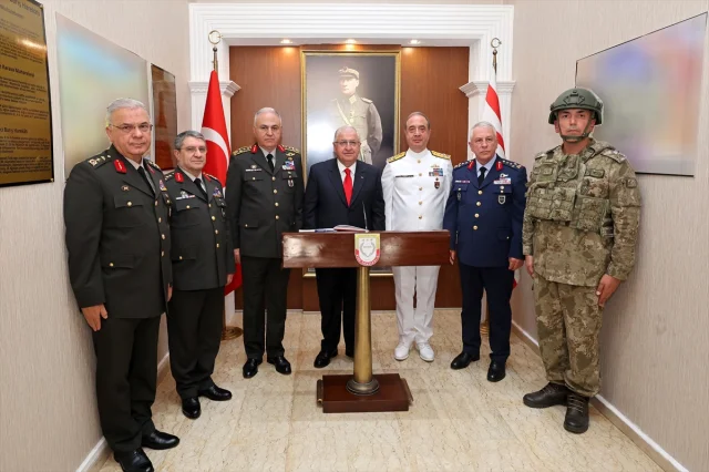 Milli Savunma Bakanı Güler'in Kıbrıs Ziyaretinde Öne Çıkan Anlar