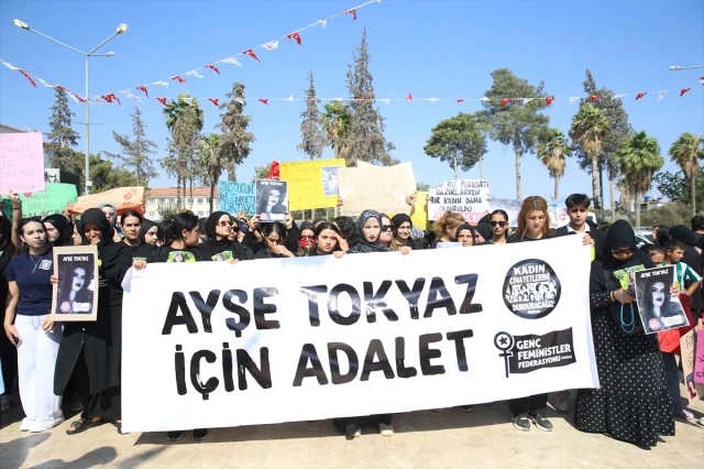 Ayşe Tokyaz İçin Hatay'da Adalet Yürüyüşü Düzenlendi