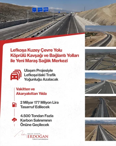 Cumhurbaşkanı Erdoğan KKTC'deki Önemli Açılış Törenlerine Katıldı