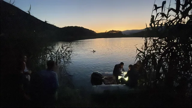 Bolu'da Karamurat Göleti'nde Kaybolan Genç İçin Zorlu Arama Çalışmaları Sürüyor